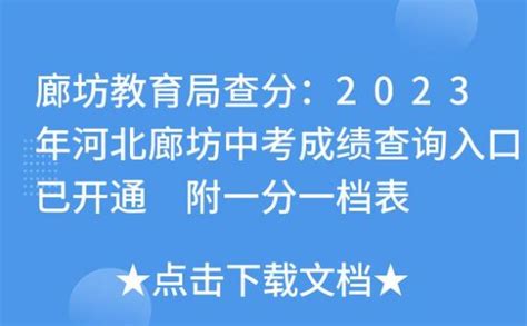 廊坊市教育网小学生查分（廊坊市教育局网站查分）-河南省青少年科技中心