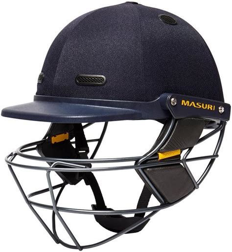 Buy MASURI Vision Series VS Elite Steel Cricket Batting Helmet Navy ...