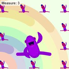 Code.org New Dance Lab Project 的图像结果