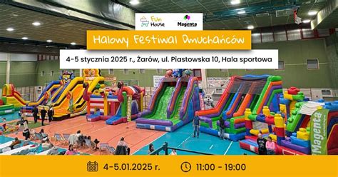 Halowy Festiwal Dmuchańców w Żarowie, ulica Piastowska 10, 58-130 Żarów ...