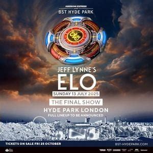 Jeff Lynnes ELO @ Hyde Park in London, Hyde Park, London, 13 July 2025 ...