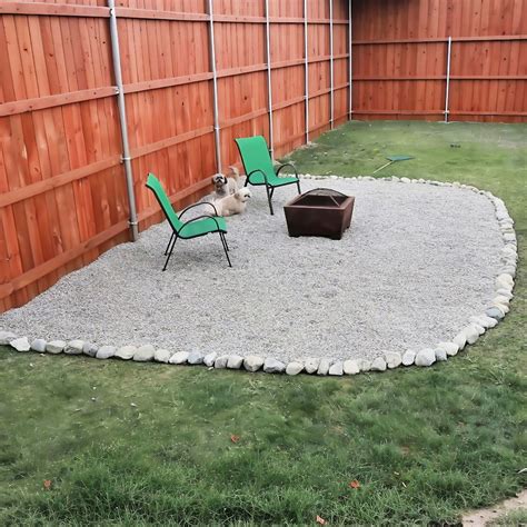 Building a DIY Pea Gravel Patio