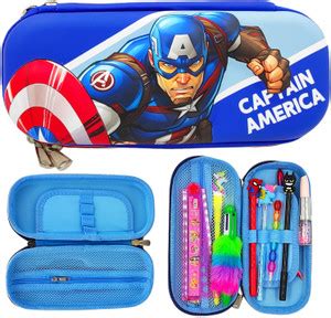 Flipkart.com | Johnnie Boy Captain America EVA Art EVA Pencil Box