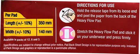 Buy RIO HEAVY FLOW PADS - PACK OF 6 XL SIZE Online & Get Upto 60% OFF ...