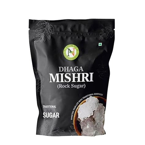 Nature Vit Dhaga Mishri, 900g | Rock Sugar | Pure Thread Crystal ...