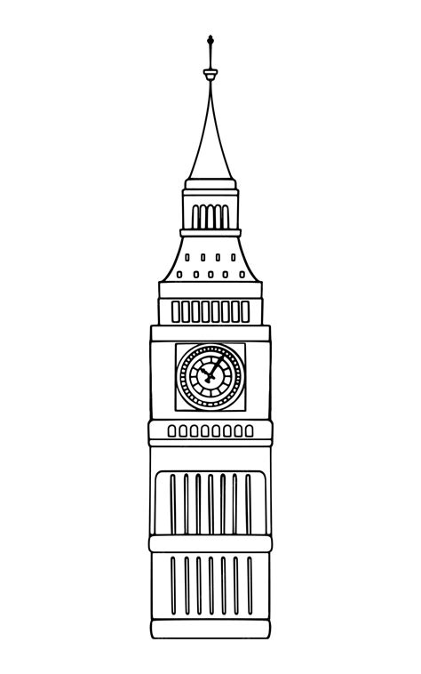 Simple Big Ben Sketch