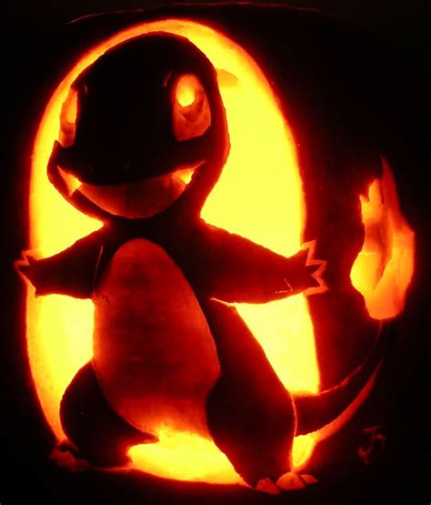 Charmander on ze Pumpkin by johwee | Pokemon halloween, Pokemon pumpkin ...
