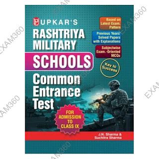 Rashtriya Military School Common Entrance Test | For Admission to Class ...