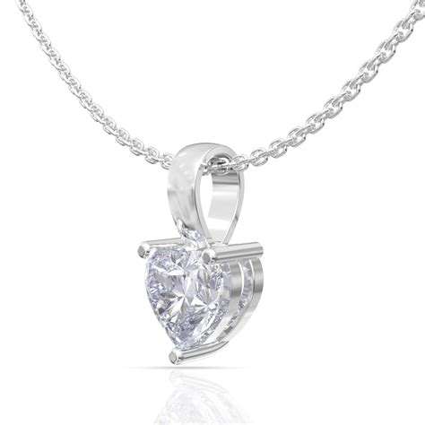 Silver Charismatic Heart Pendant – Anayra Jewellery