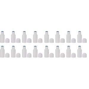 THE MARS 16pcs Deodorant Bottles Sponge Head Applicator Liquid Bottles ...