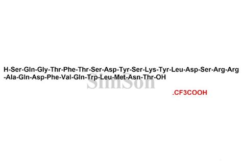 (Des-His 1)-Glucagon trifluoroacetate salt | CAS No- NA | Simson Pharma ...
