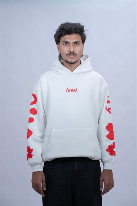 The White Art Hoodie – rayred