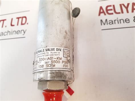 Kunkle Valve 330-a01-km Relief Valve – Aeliya Marine Tech