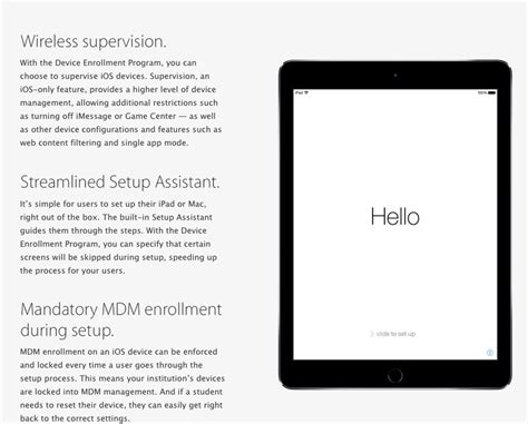 Rezultat imagine pentru Apple Device Enrollment Program