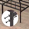 DIIYIV 14 Inch Twin Bed Frame-Classic Metal Platform Bed Frame,Mattress ...