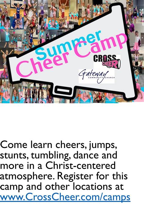 Gateway Community Summer Cheerleading Camp, Gateway Community Church ...