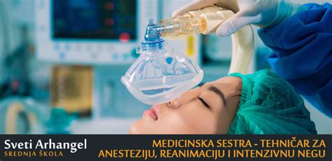 Medicinska sestra - tehničar za anesteziju, reanimaciju i intenzivnu ...
