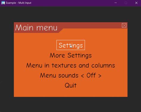 Image result for Menu Pygame