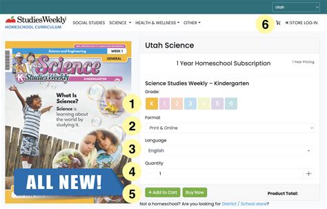 Discover Studies Weekly Homeschool Curriculum