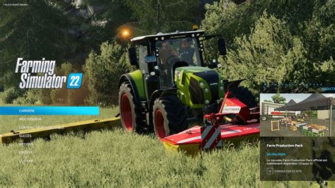 Фон меню игры FS22 - KingMods