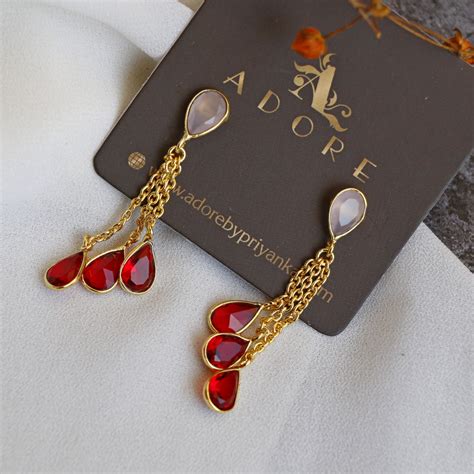 Multicolour Jorja Earring (Colour Option) – Adore By Priyanka