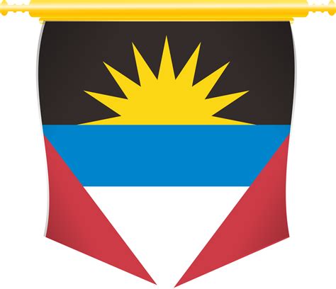 Antigua and Barbuda Country Flag 35567242 PNG
