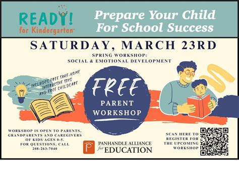 READY! for Kindergarten Spring Workshop, Farmin Stidwell Elementary ...