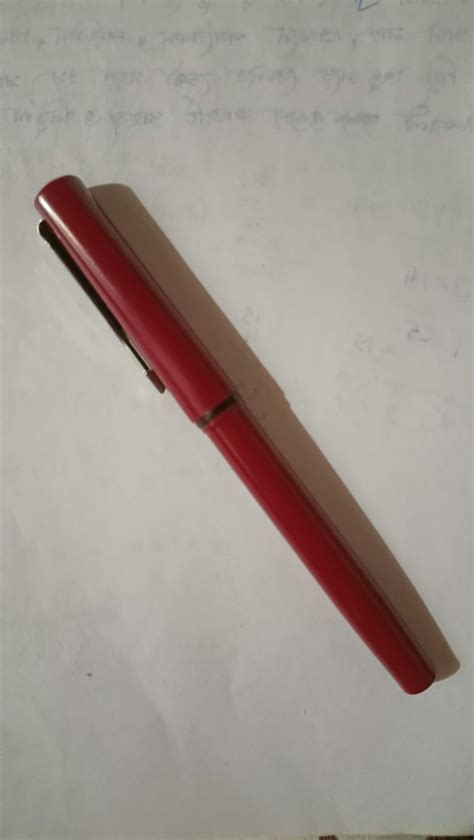 Parker Beta Neo Chrome Trim Fountain Pen| Red Body Color With 1 Ink ...