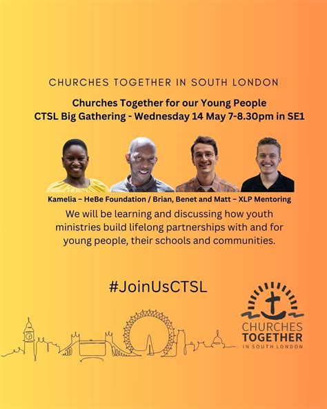 CTSL Big Gathering - Churches Together for our Young People, London ...