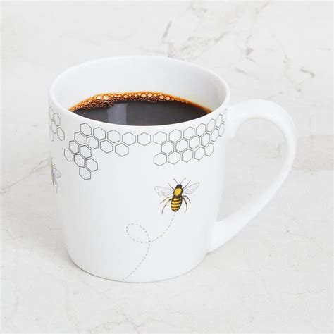 Buy Corsica HoneyBee Bone China Printed Coffee Mug from Corsica by Home ...