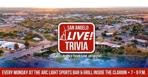 San Angelo LIVE! Trivia Night, 441 Rio Concho Dr Building A, San Angelo ...
