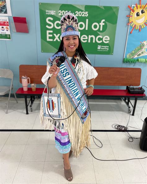 2025 Miss Indian World – Dania Wahwasuck is at the Walker River Paiute ...