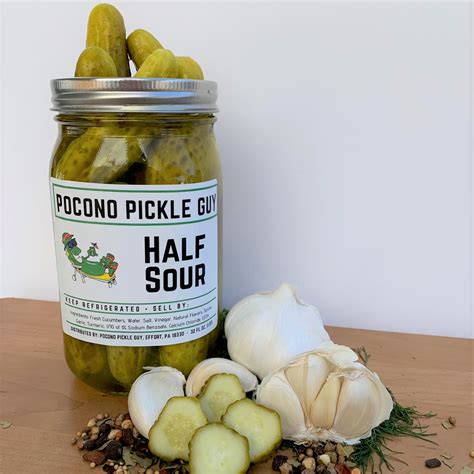 Half Sour Pickles – Pocono Pickle Guy