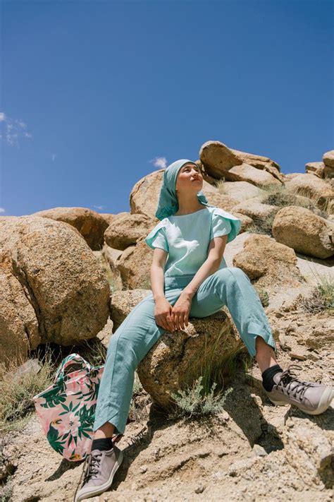 Buy Pin Tucks Trouser | Linen Trousers For Girls - Chi Linen