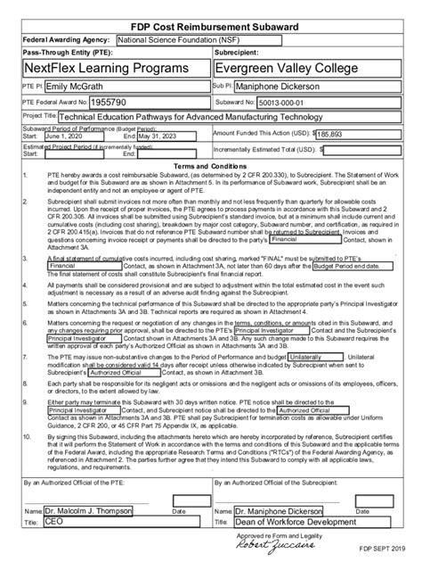 Fillable Online 2 CFR200.332 - Requirements for pass-through entities ...