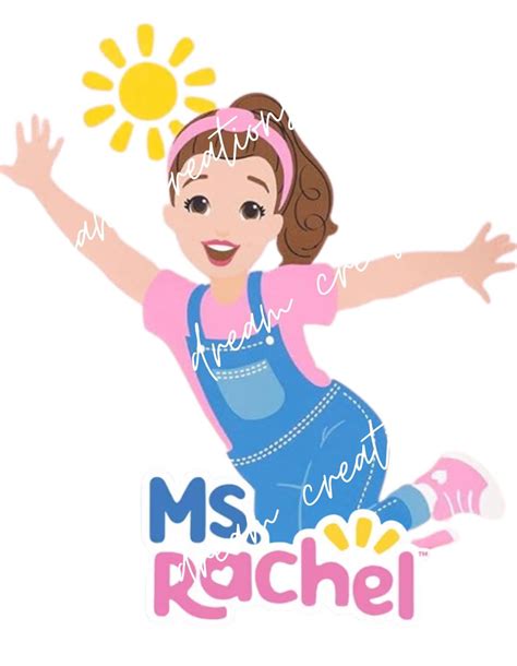 Ms. Rachel PRINT Only PNG - Etsy