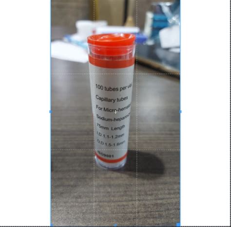 Non-Heparinized Capillary Tubes at Attractive Prices for Laboratory ...