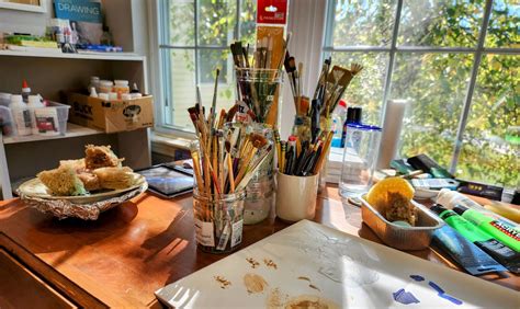 Legally blind artist exhibits work at Equinox Village Gallery | Arts ...