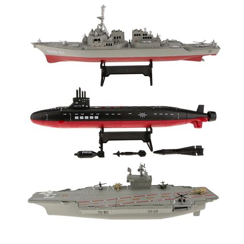 Buy 1:350 Scale Warship USS Burke Decorative Boat Model Collectables ...