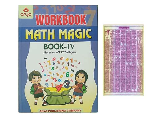 Buy Math Magic Class 4 NCERT Workbook Textbook In English For KV KVS ...