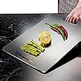 Buy OrganizeMee Large Stainless Steel Cutting Board for Kitchen ...