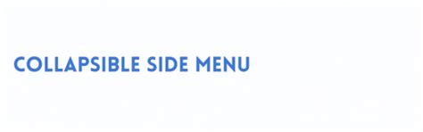How to Add a Collapsible Side Menu in WordPress?