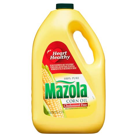 Mazola Corn Oil Heart Healthy, 128 Fl Oz - Walmart.com