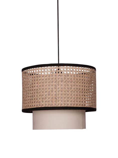 Shop Contemporary Single Ceiling Light lamp With Concentric Drum Shades ...