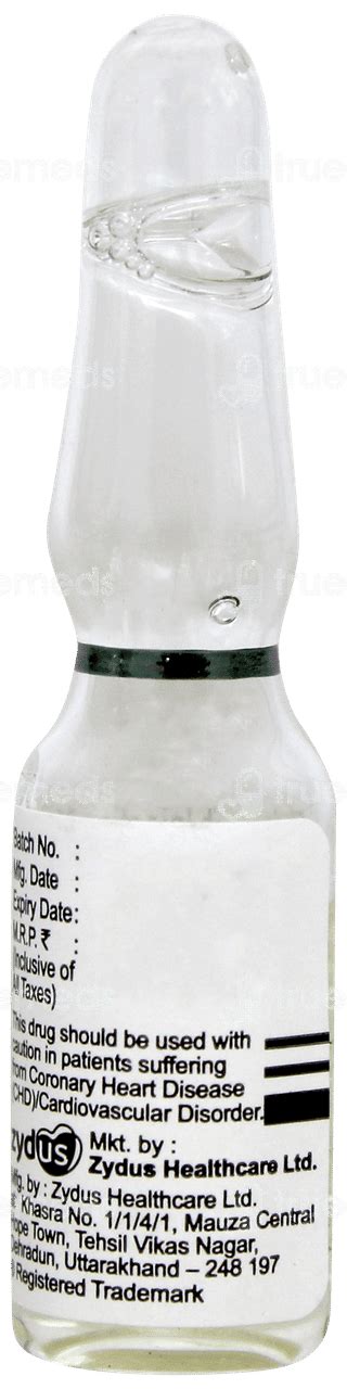 Nucoxia 90 Mg Injection 1 Ml - Uses, Side Effects, Dosage, Price | Truemeds