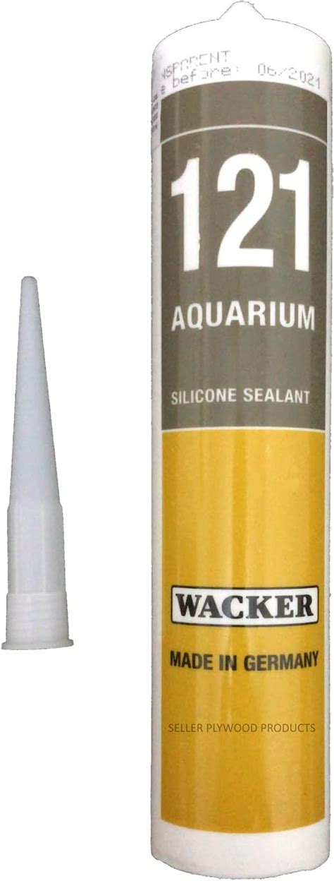 Wacker 121 Professional Aquarium, Fish Tank Silicone Sealant | Small to ...