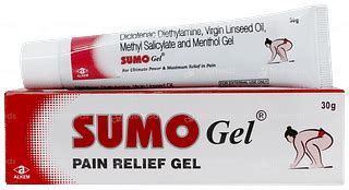 Sumo Pain Relief Gel: Uses, Side Effects, Price & Substitutes