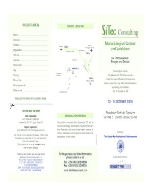 Fillable Online Microbiological Control and Validation - SiTec ...