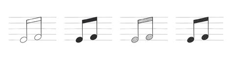 Image result for Music Notes Eighth Note