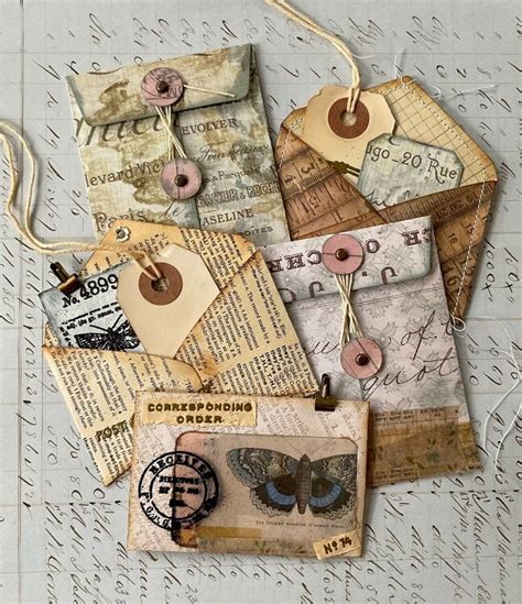 Image result for Journal Pockets Using Envelopes